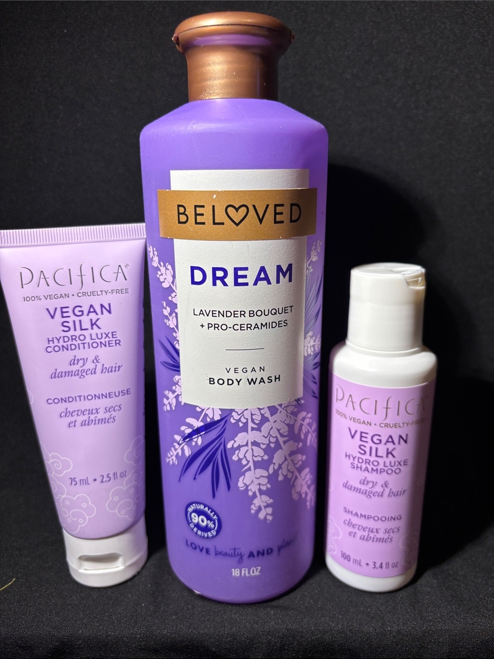 Dream Lavender Bouquet Vegan Body Wash - Pacifica Vegan shampoo and conditioner